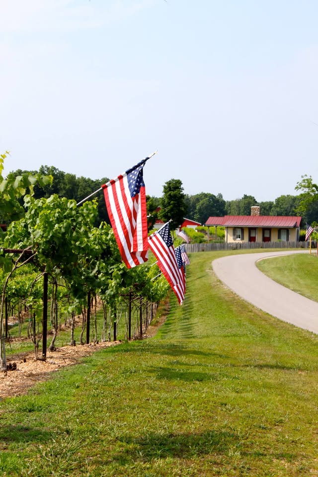 Entrance to Amber Falls Winery