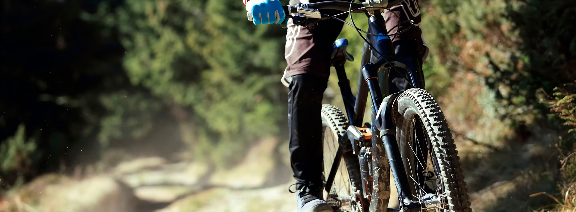Mountain biking