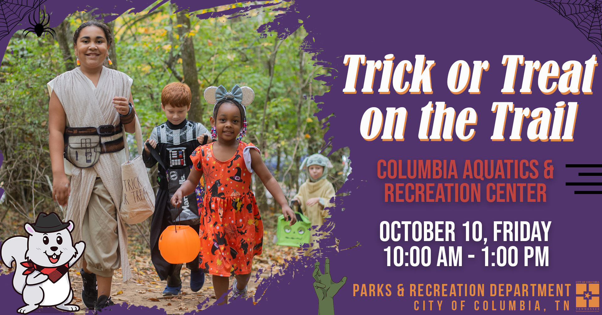 Trick or Treat on the Trail