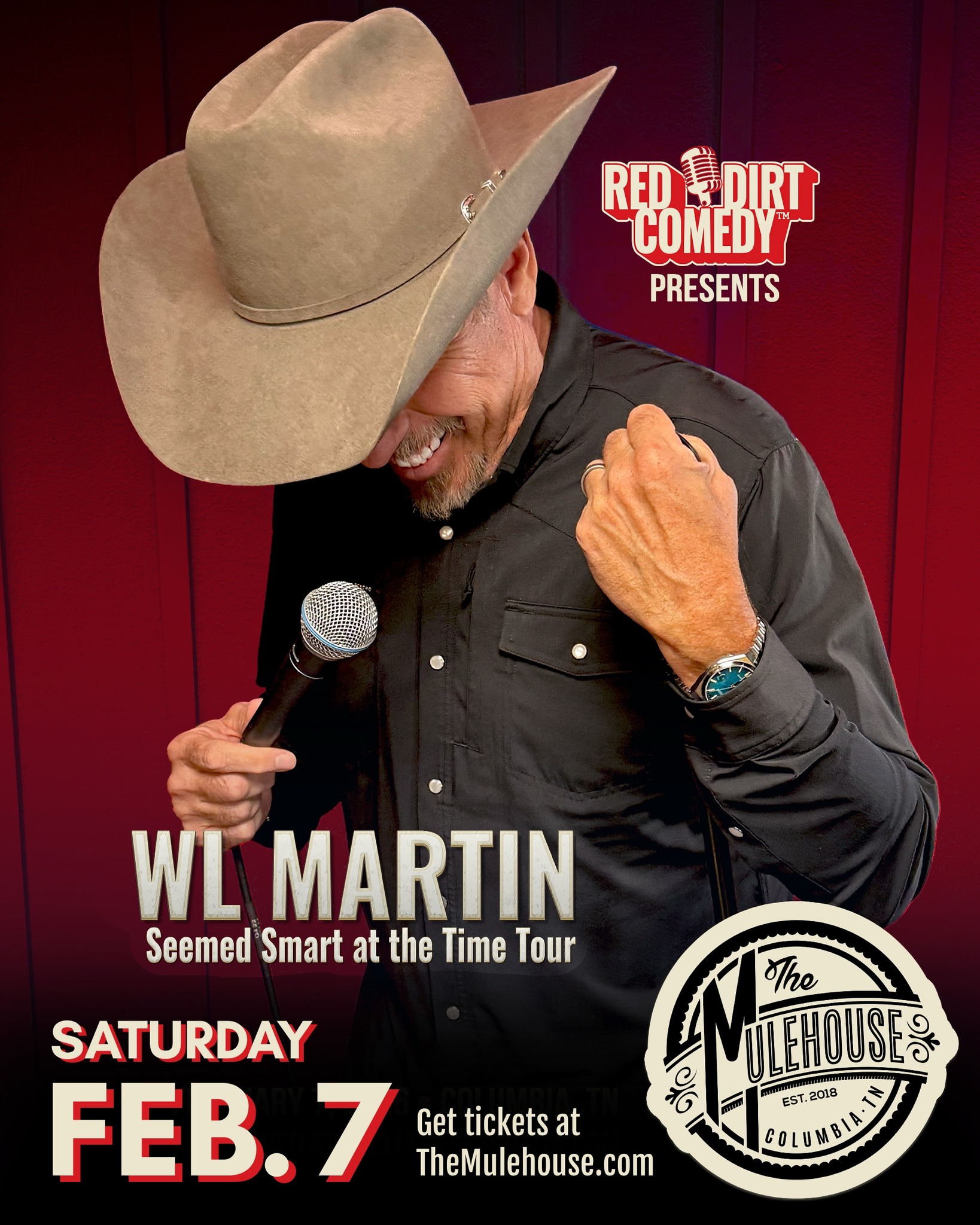 William Lee Martin- Comedy Night at The Mulehouse