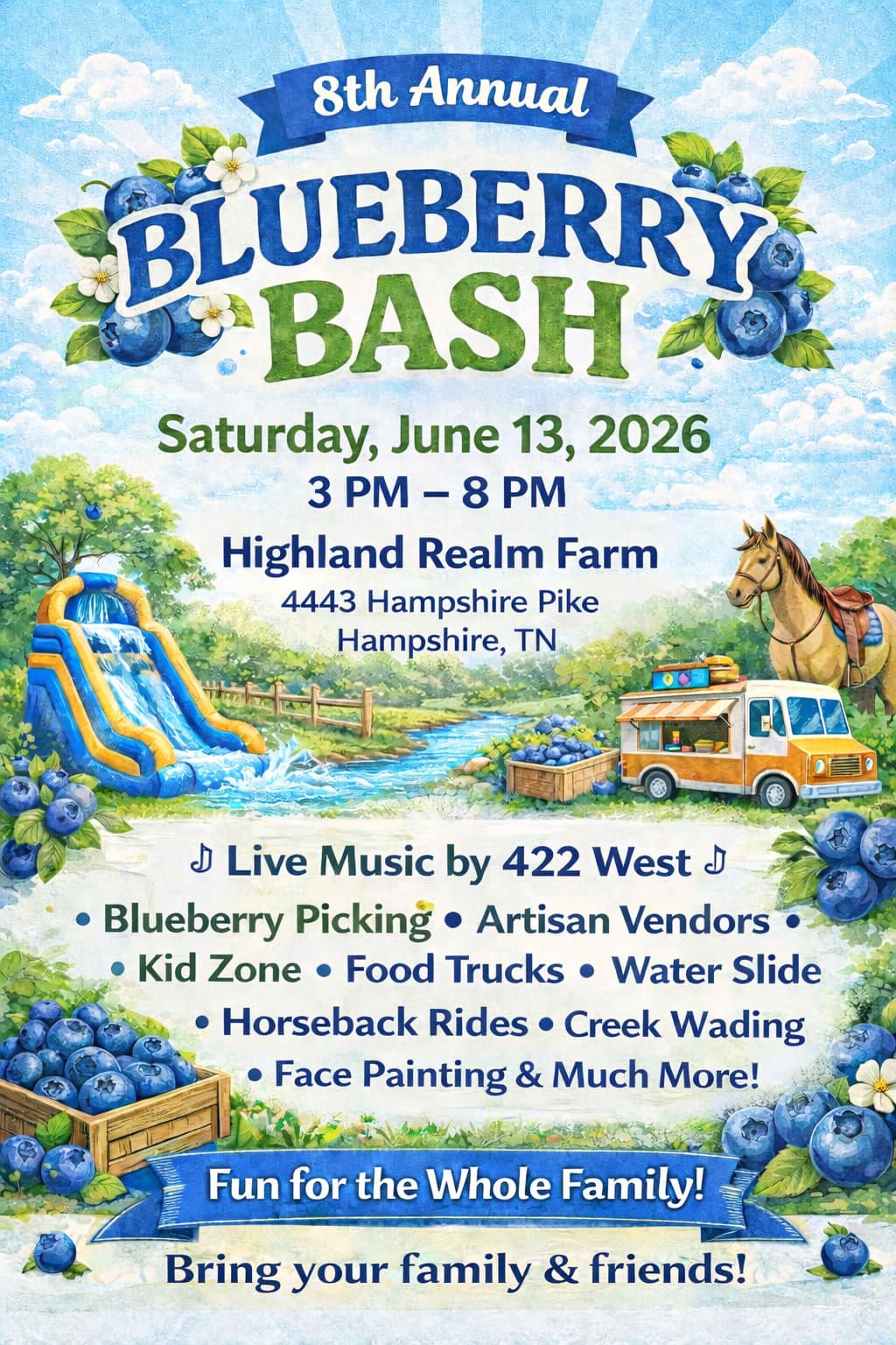 8th Annual Blueberry Bash