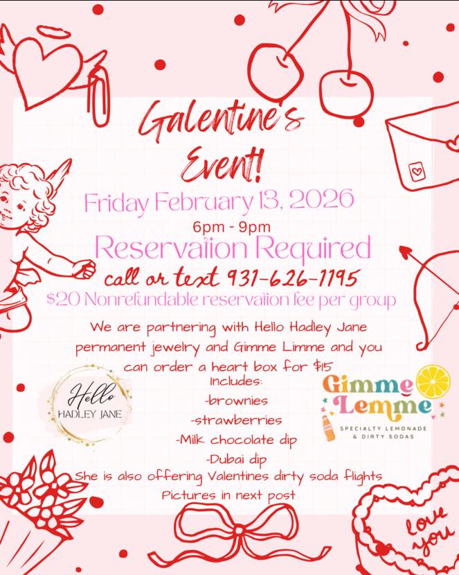 Galentine’s Event at Muletown Pottery!