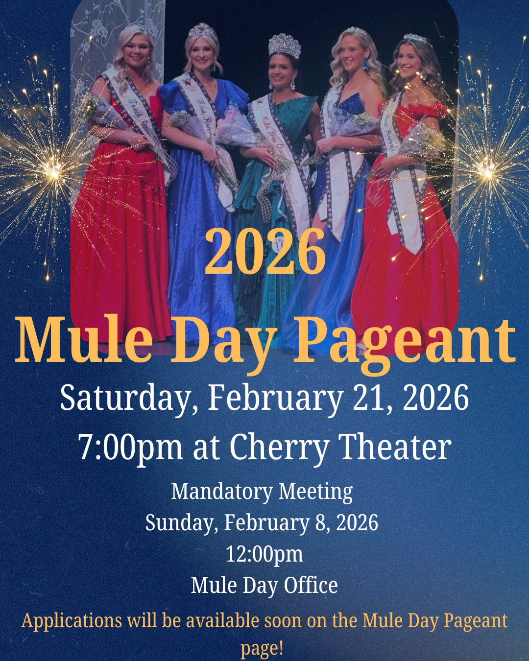 2026 Mule Day Pageant