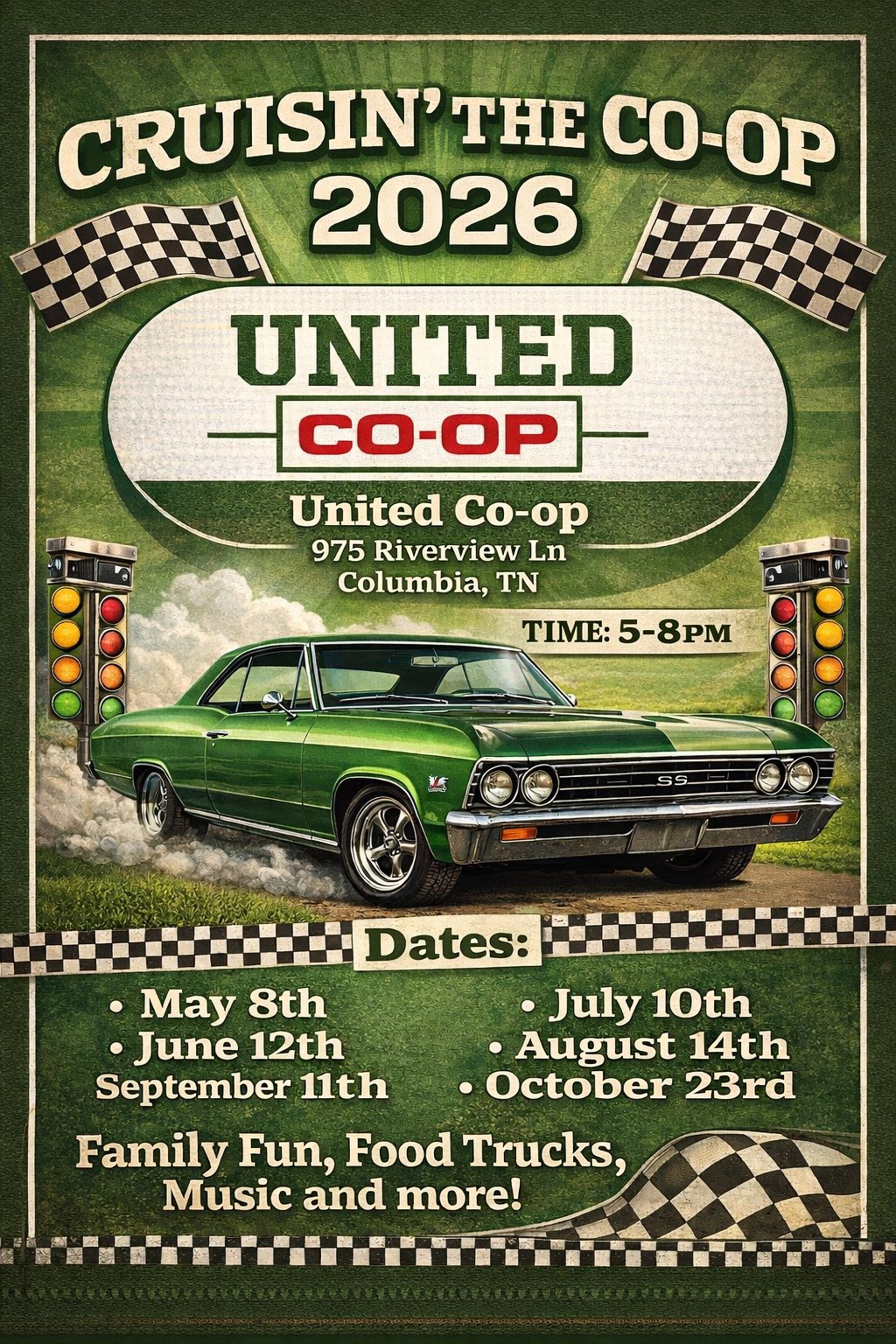 CRUISIN’ THE CO-OP