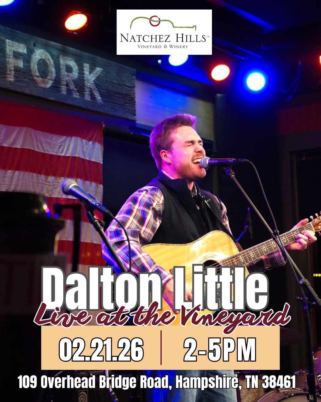 Dalton Little- Live at the Vineyard!