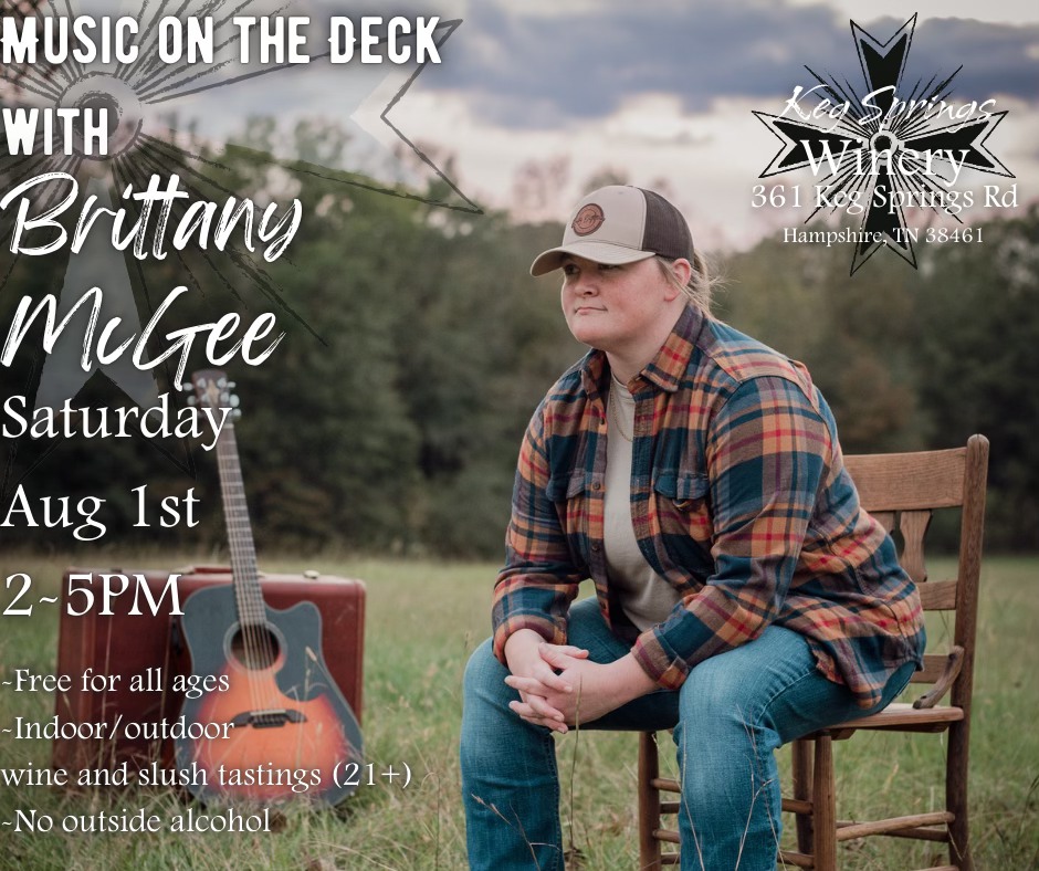 Music on the Deck with Brittany McGee