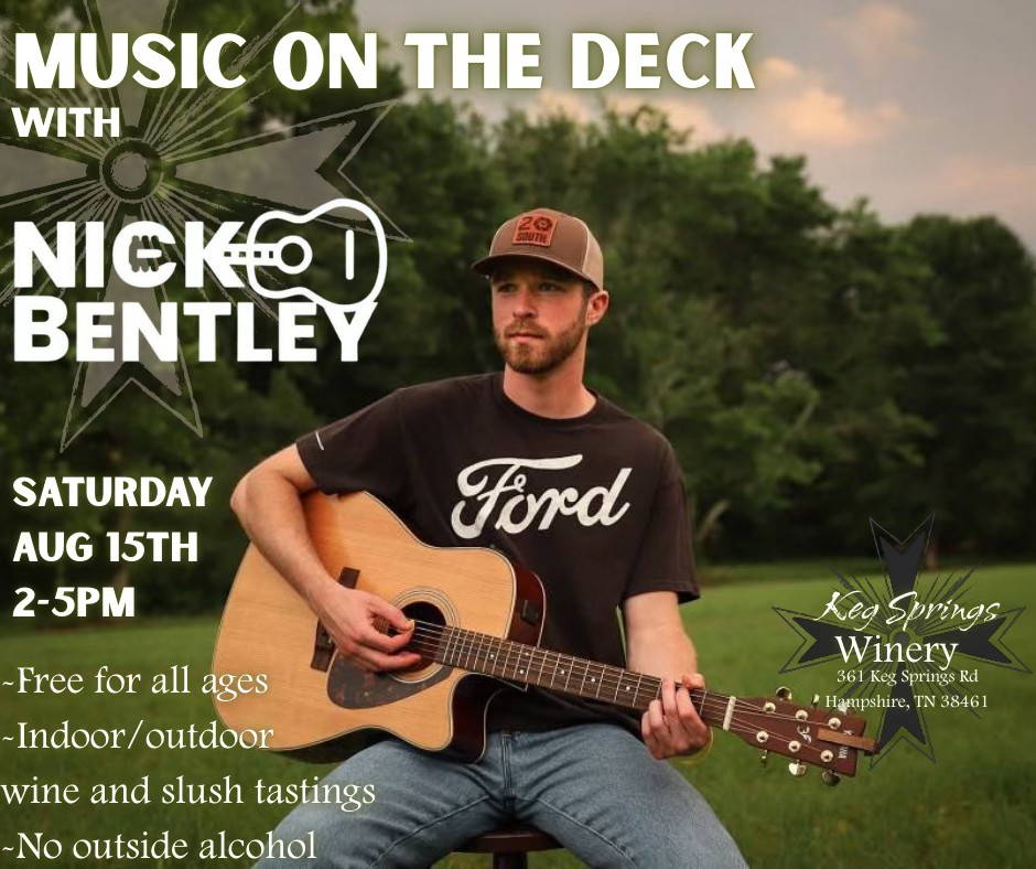 Music on the Deck with Nick Bentley