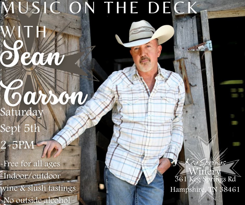Music on the Deck with Sean Carson