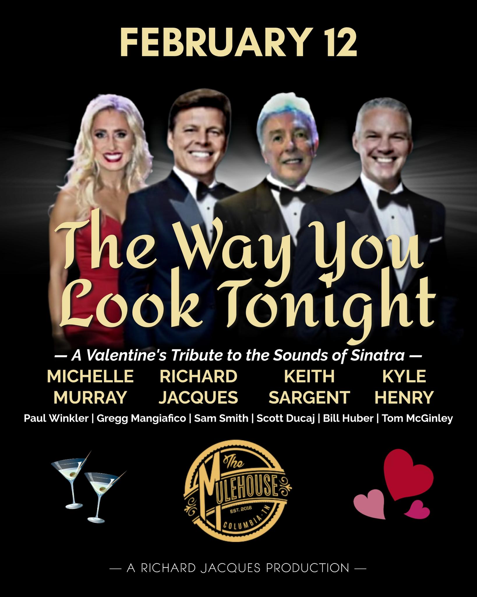 A Valentine’s Tribute to the Sounds of Sinatra at The Mulehouse