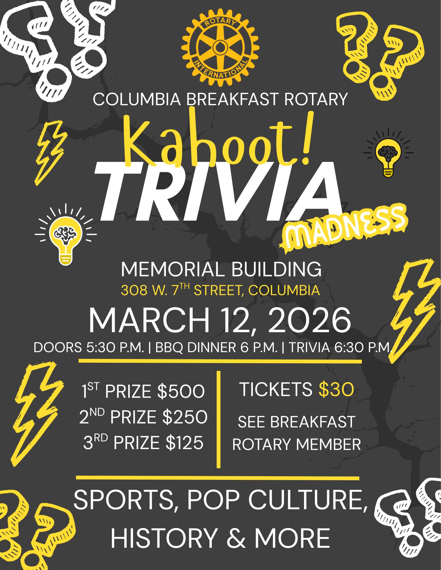 Kahoot Trivia Night