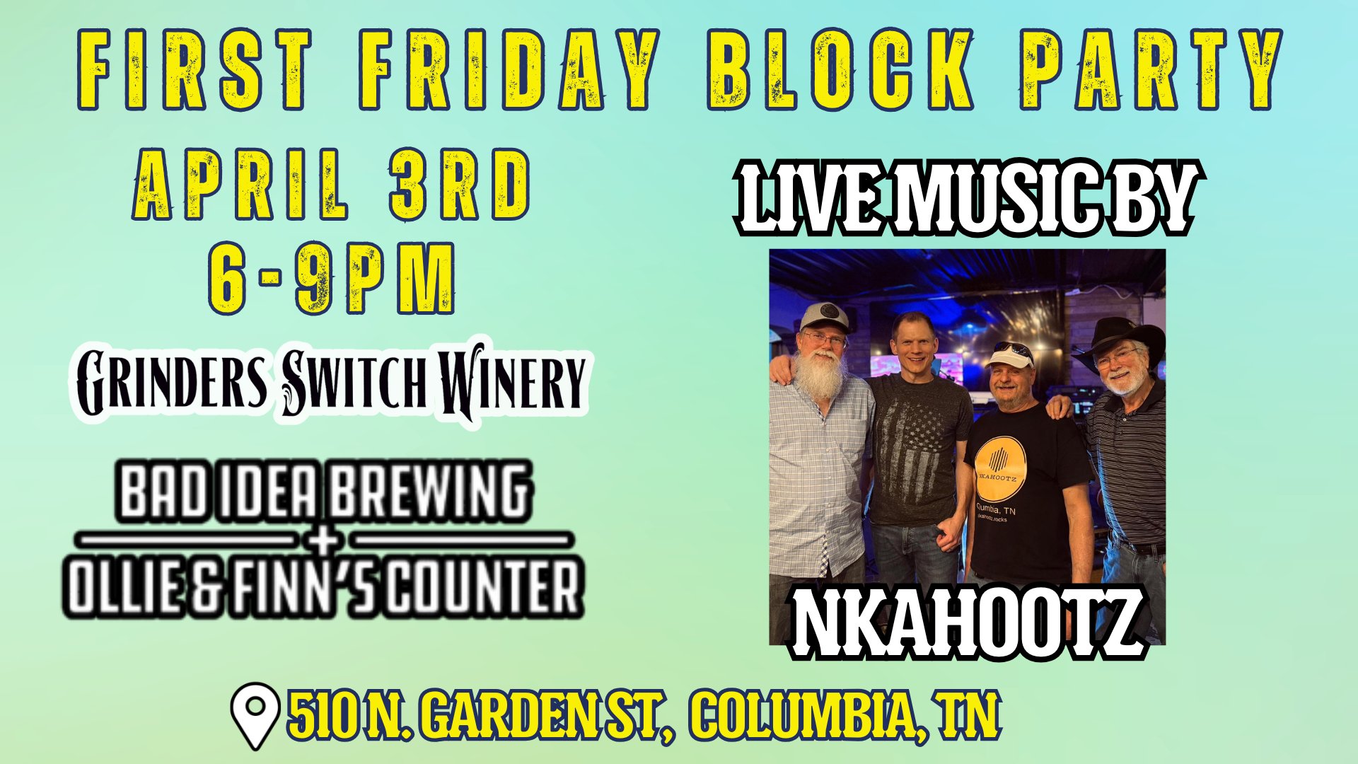 April First Friday Block Party