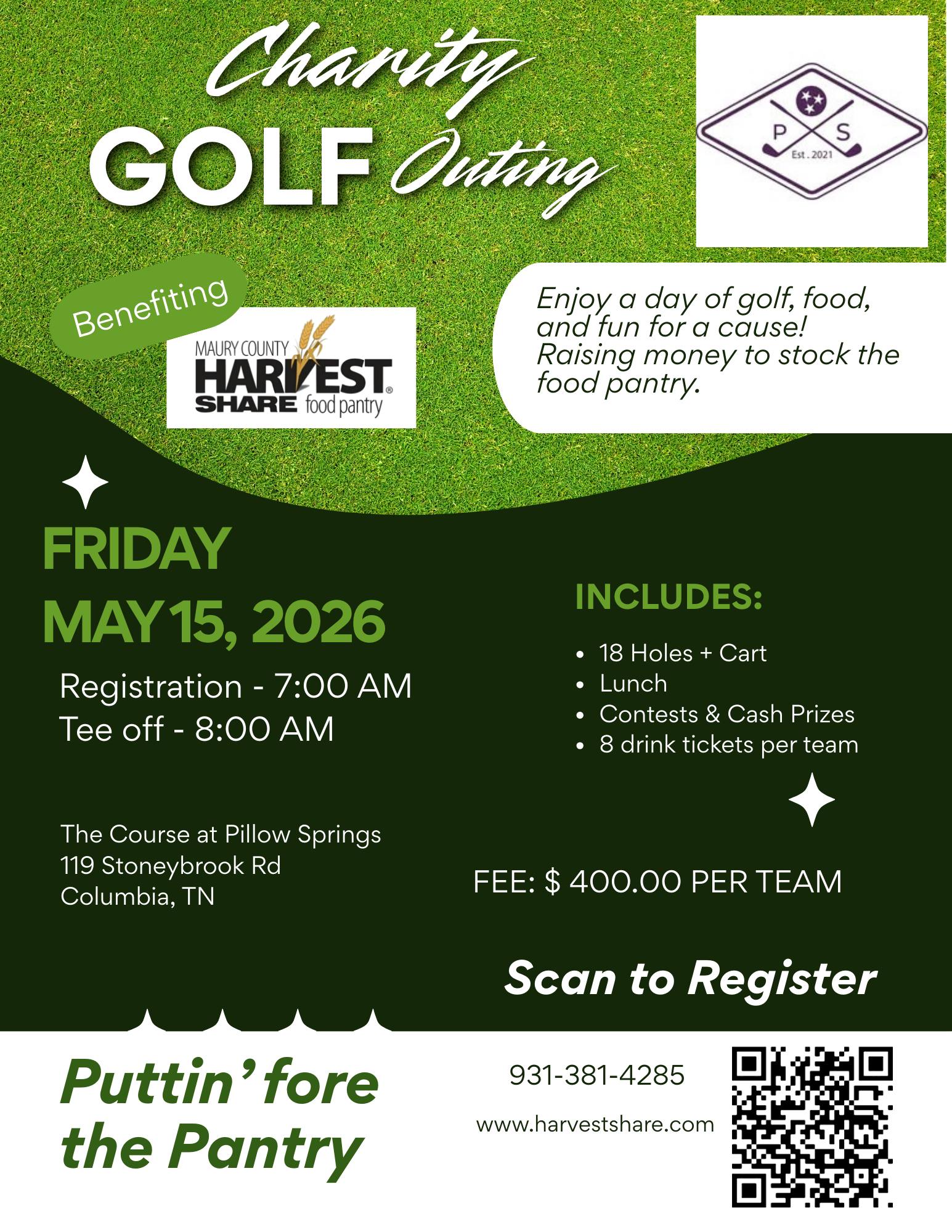 Puttin’ Fore the Pantry