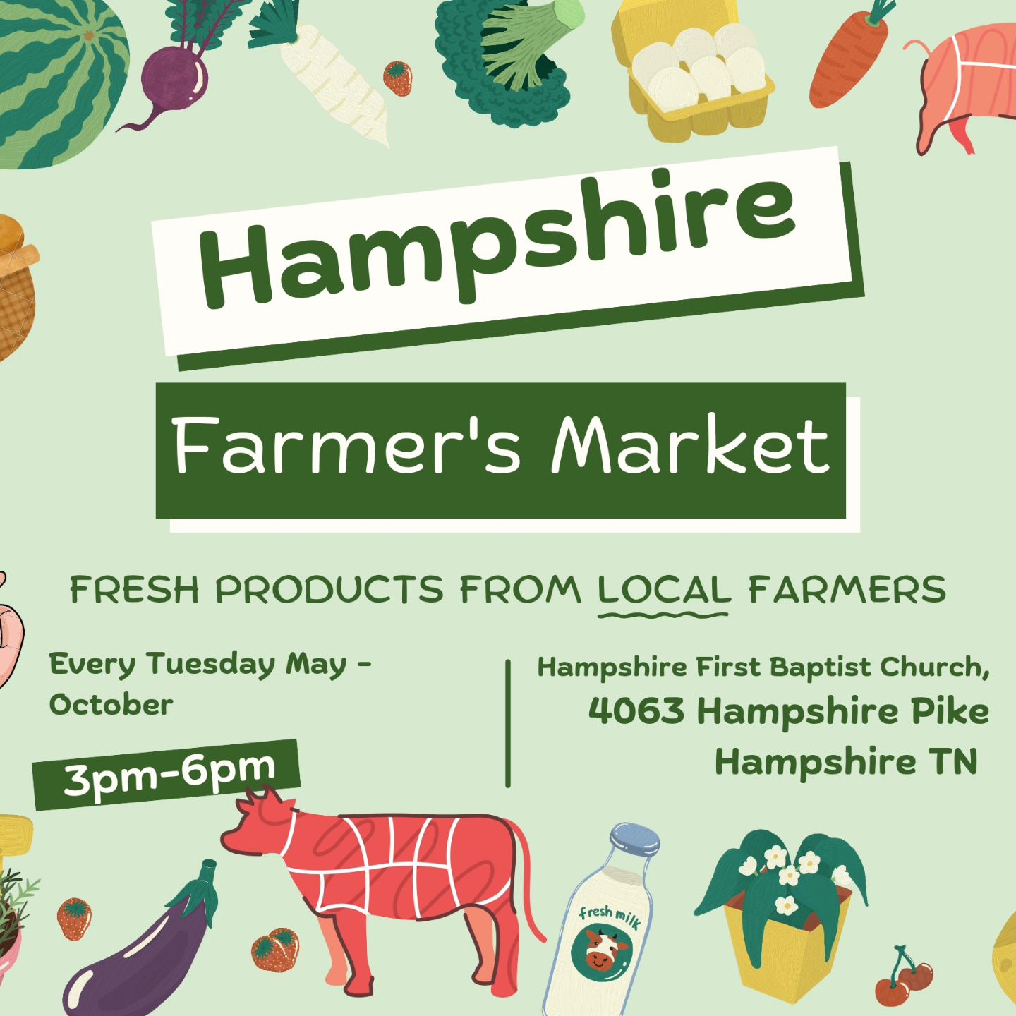 Hampshire Farmer’s Market