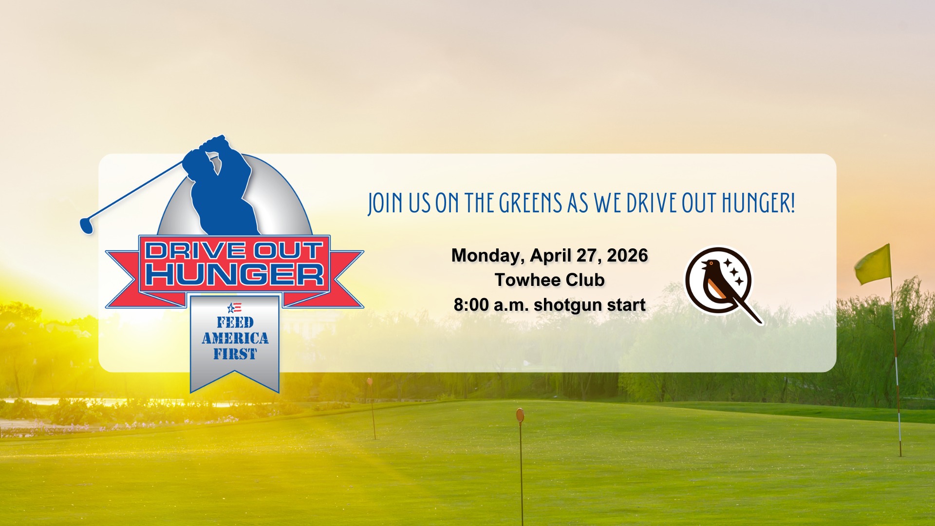 Drive Out Hunger benefitting Feed America First