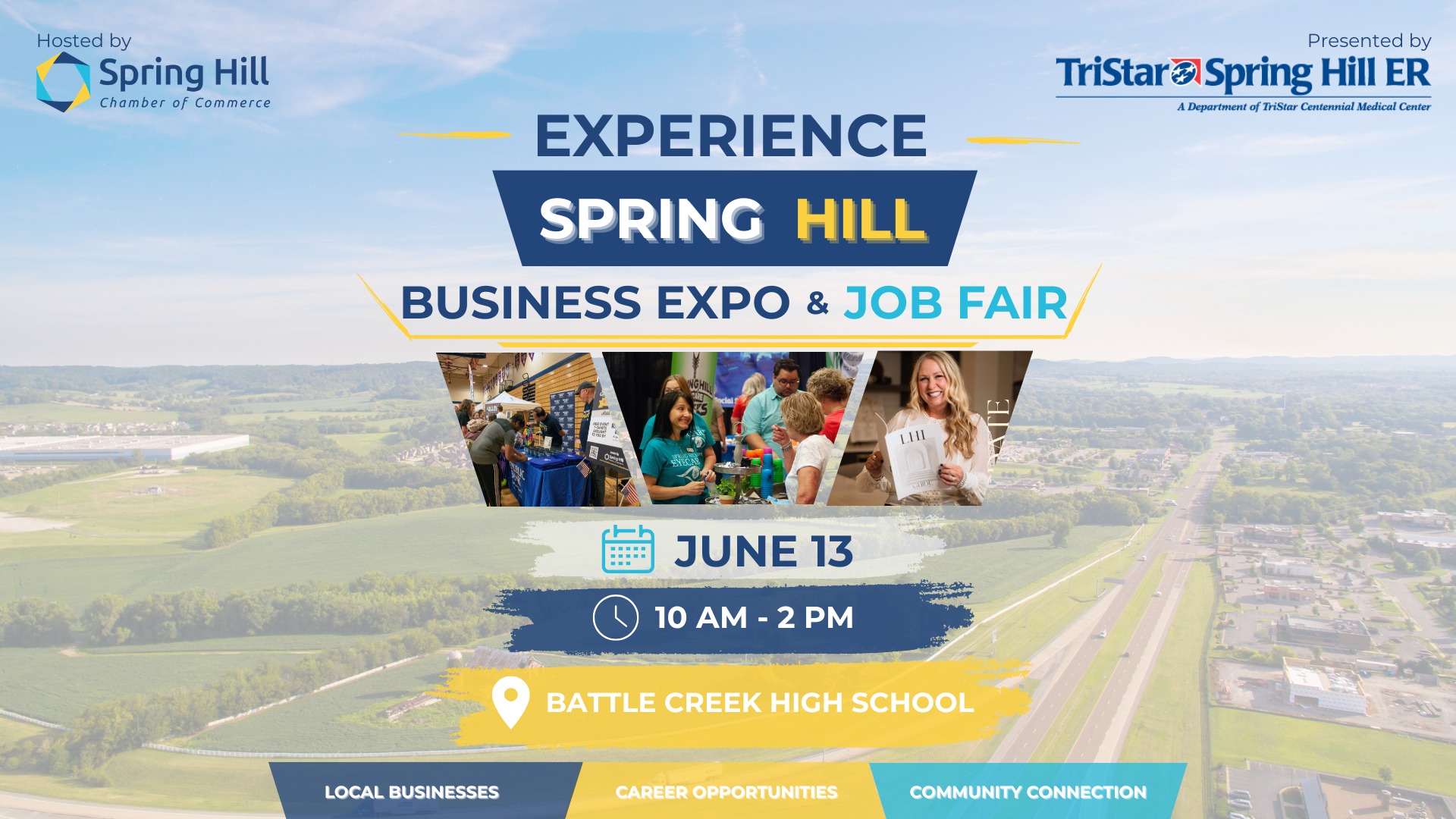Experience Spring Hill Business Expo & Job Fair