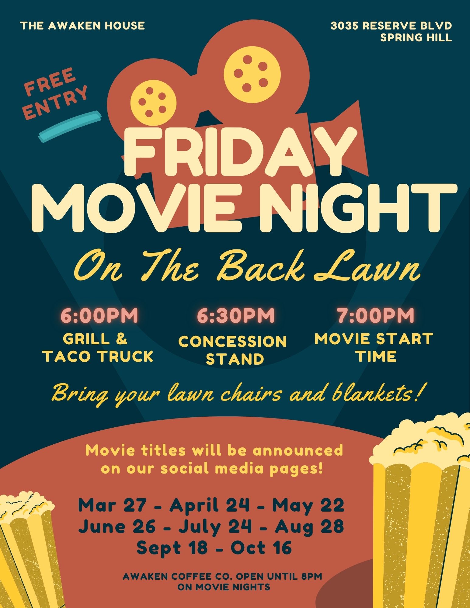 Movie Night on the Lawn