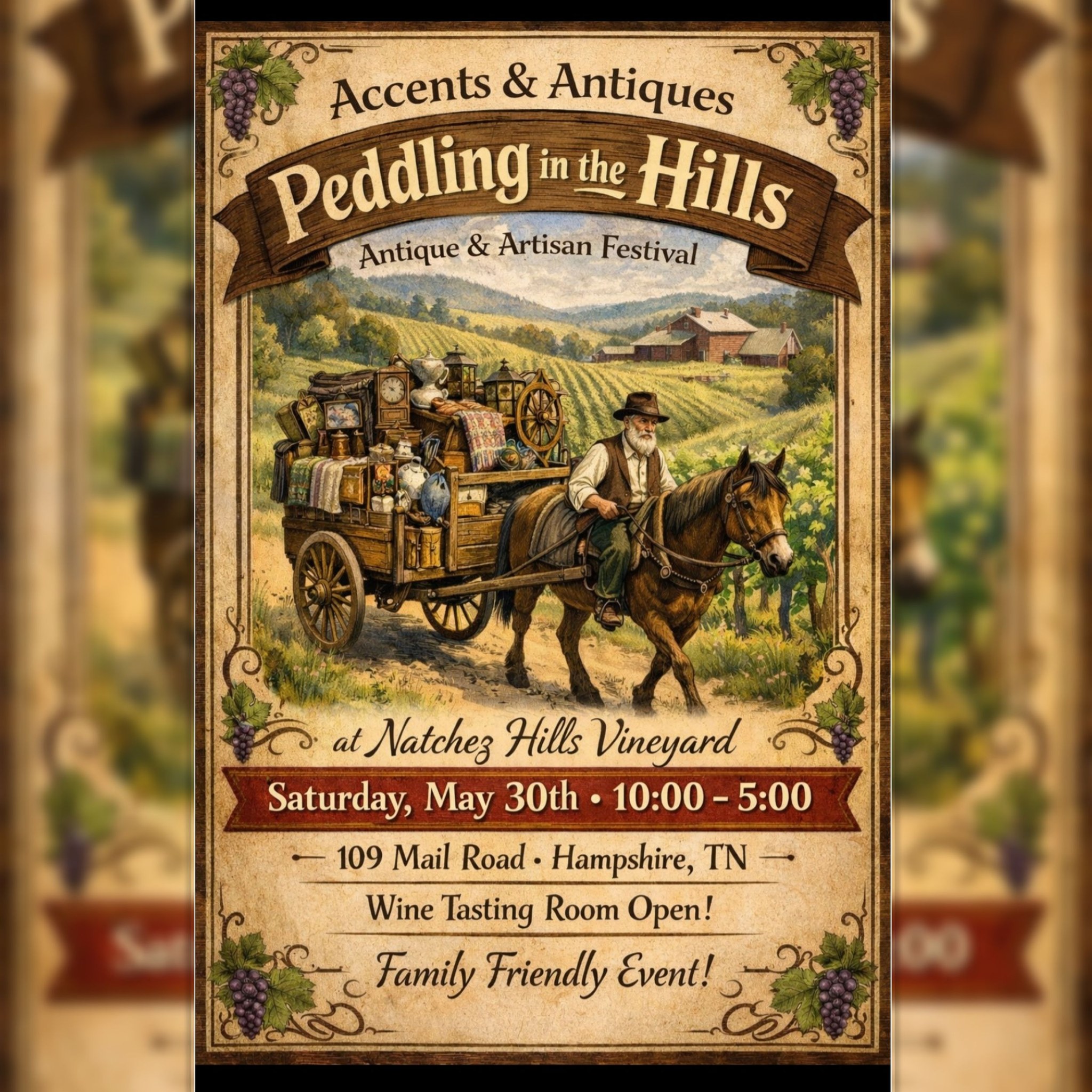 “Peddling in the Hills” Antique & Artisan Festival