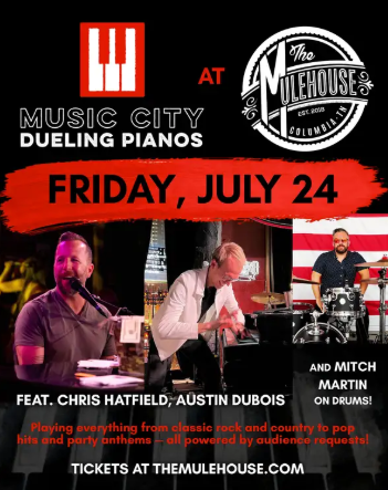 Music City Dueling Pianos at The Mulehouse