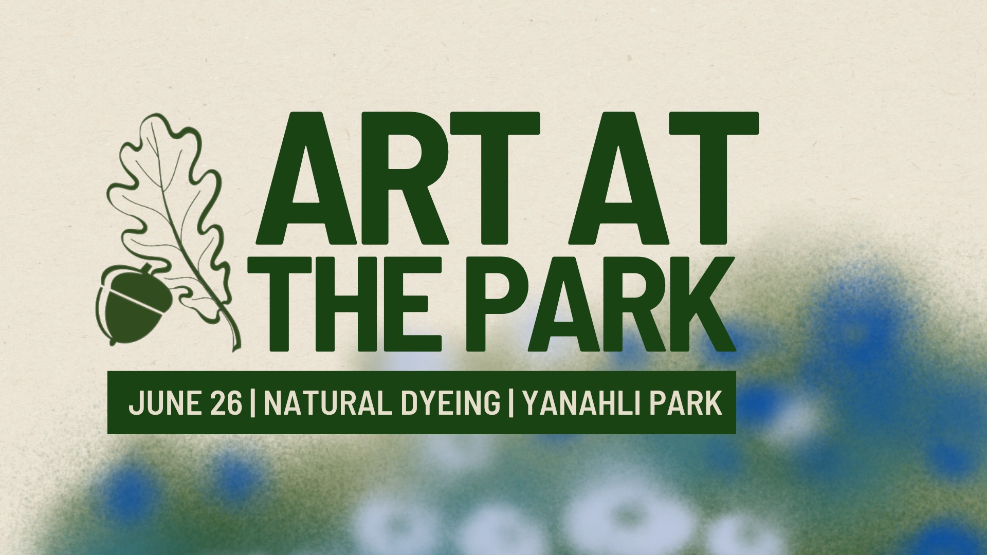 Art at the Park: Natural Dyeing