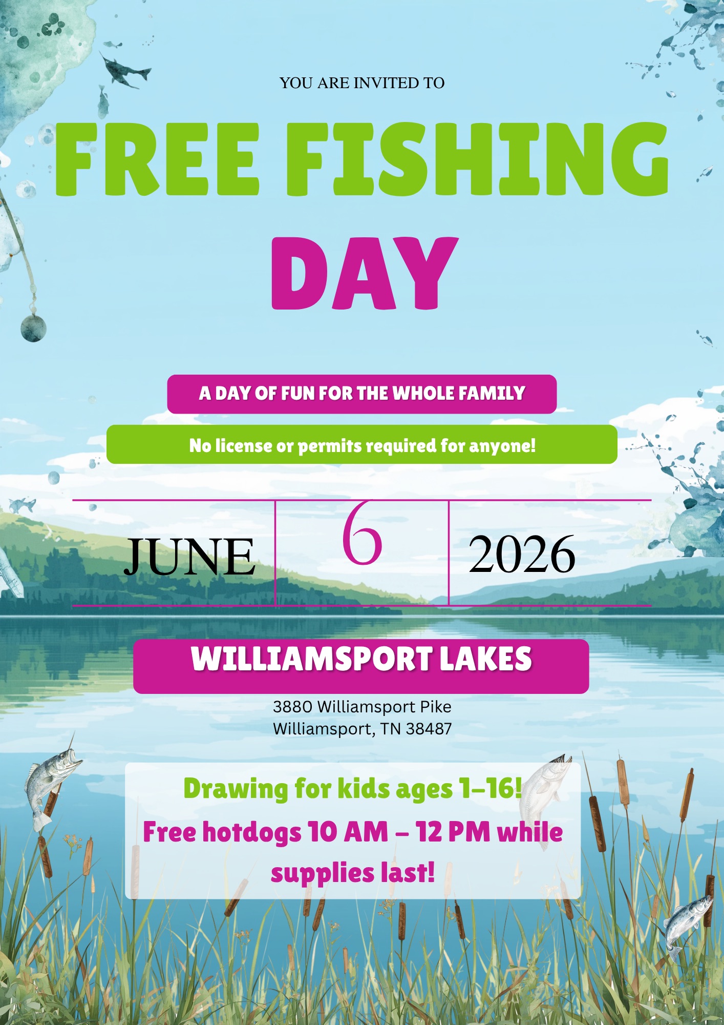 Free Fishing Day