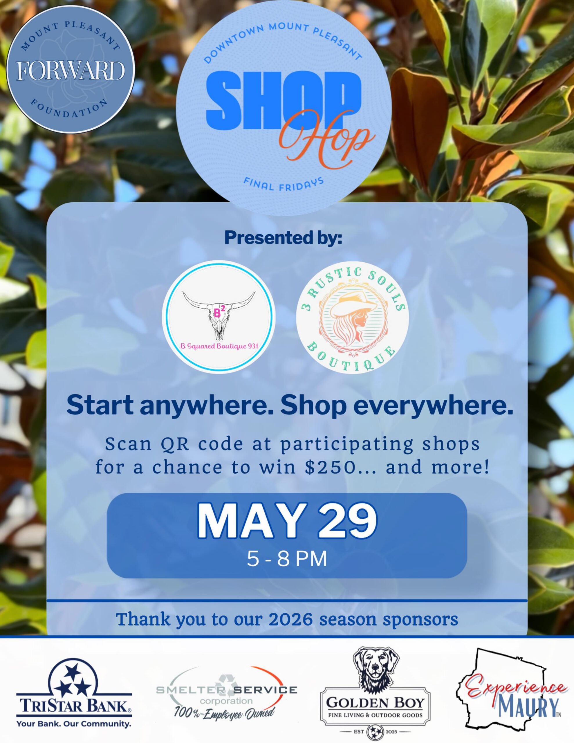 Downtown Mt. Pleasant Final Fridays Shop Hop