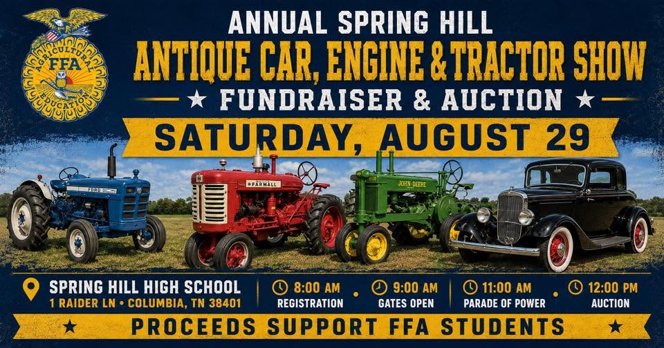 Spring Hill Antique Car, Engine, and Tractor Show