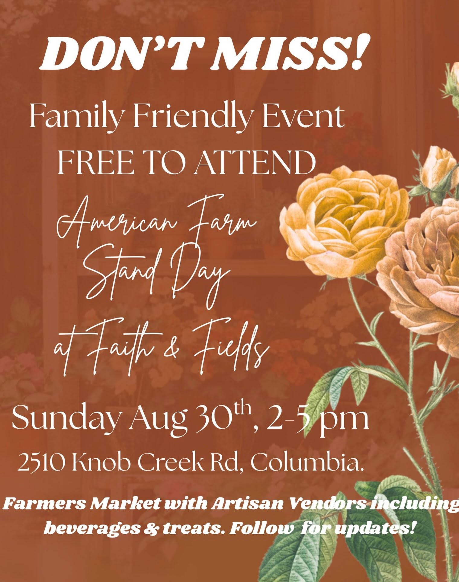 American Farm Stand Day at Faith & Fields
