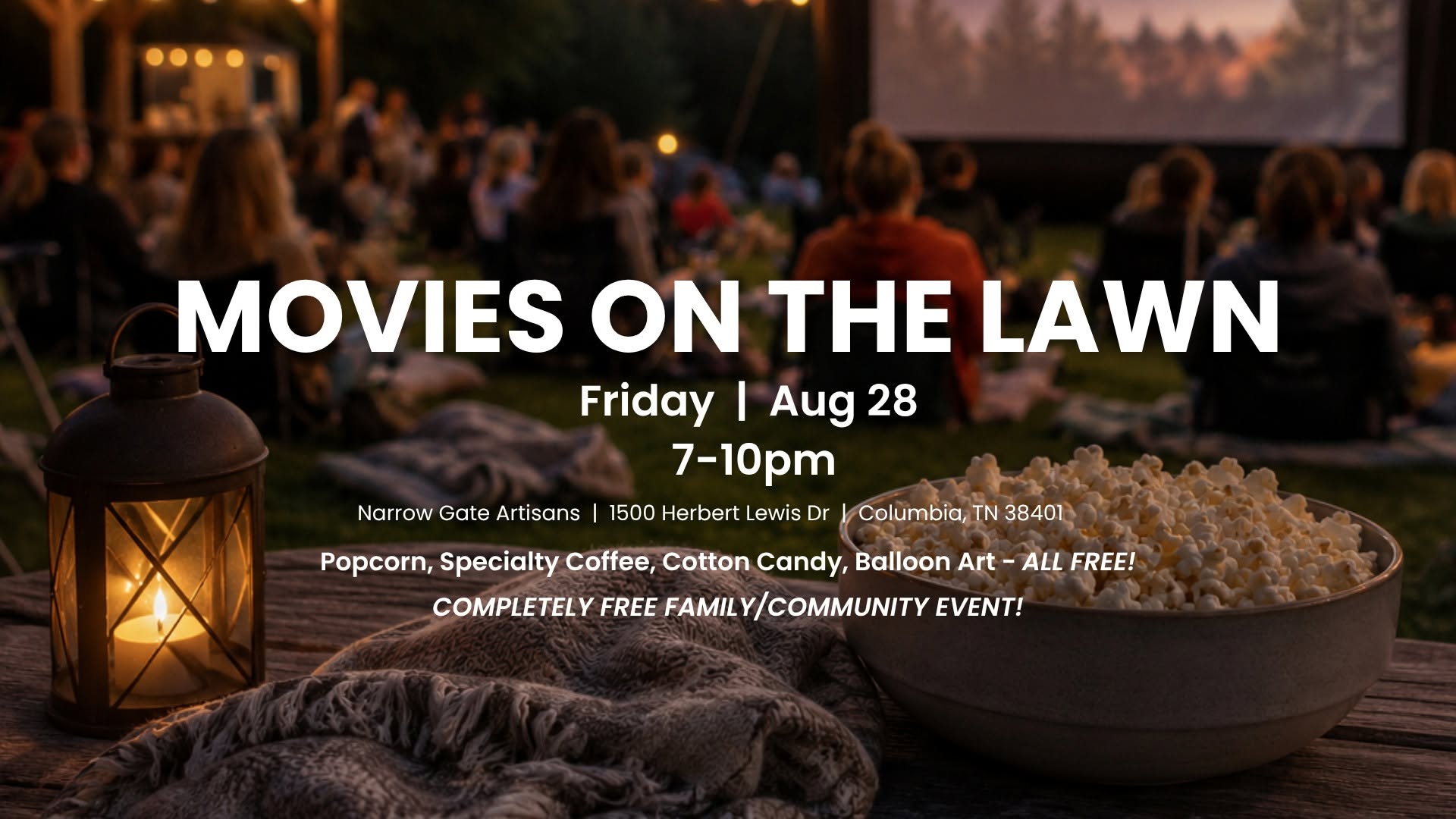 Narrow Gate- Movies on the Lawn