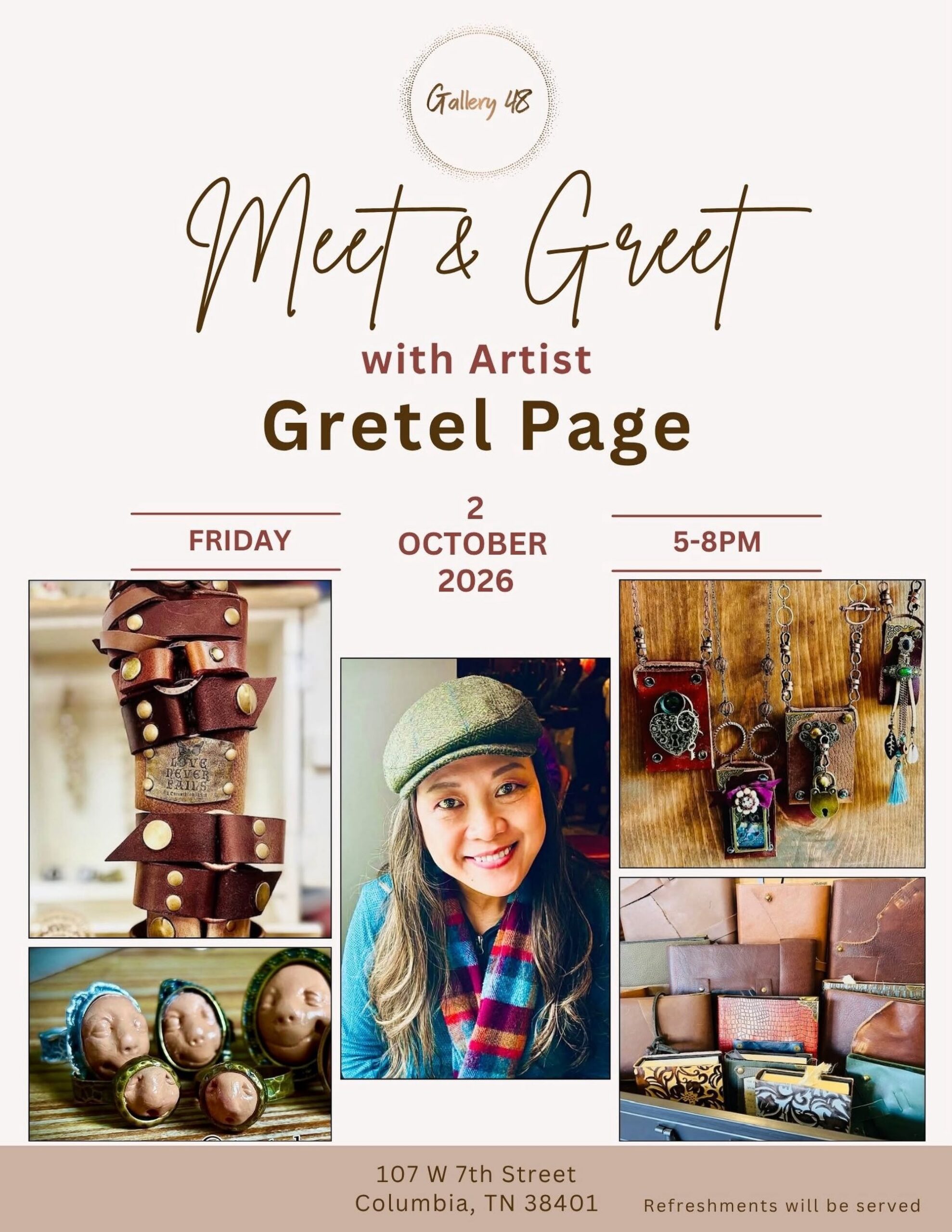 Meet & Greet with Artist Gretel Page